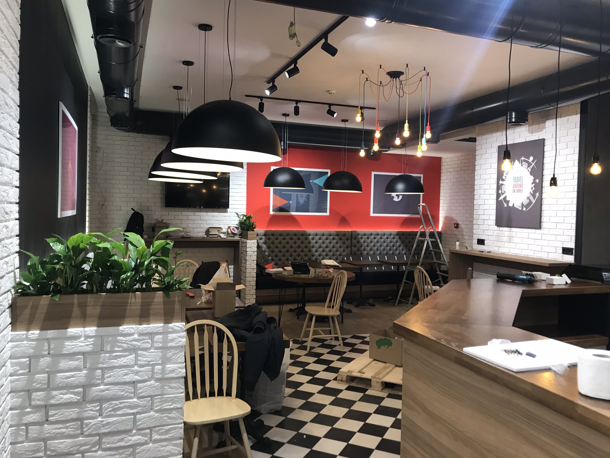 Projekt kawiarni w stylu Loft DISCOVERY PATTIO